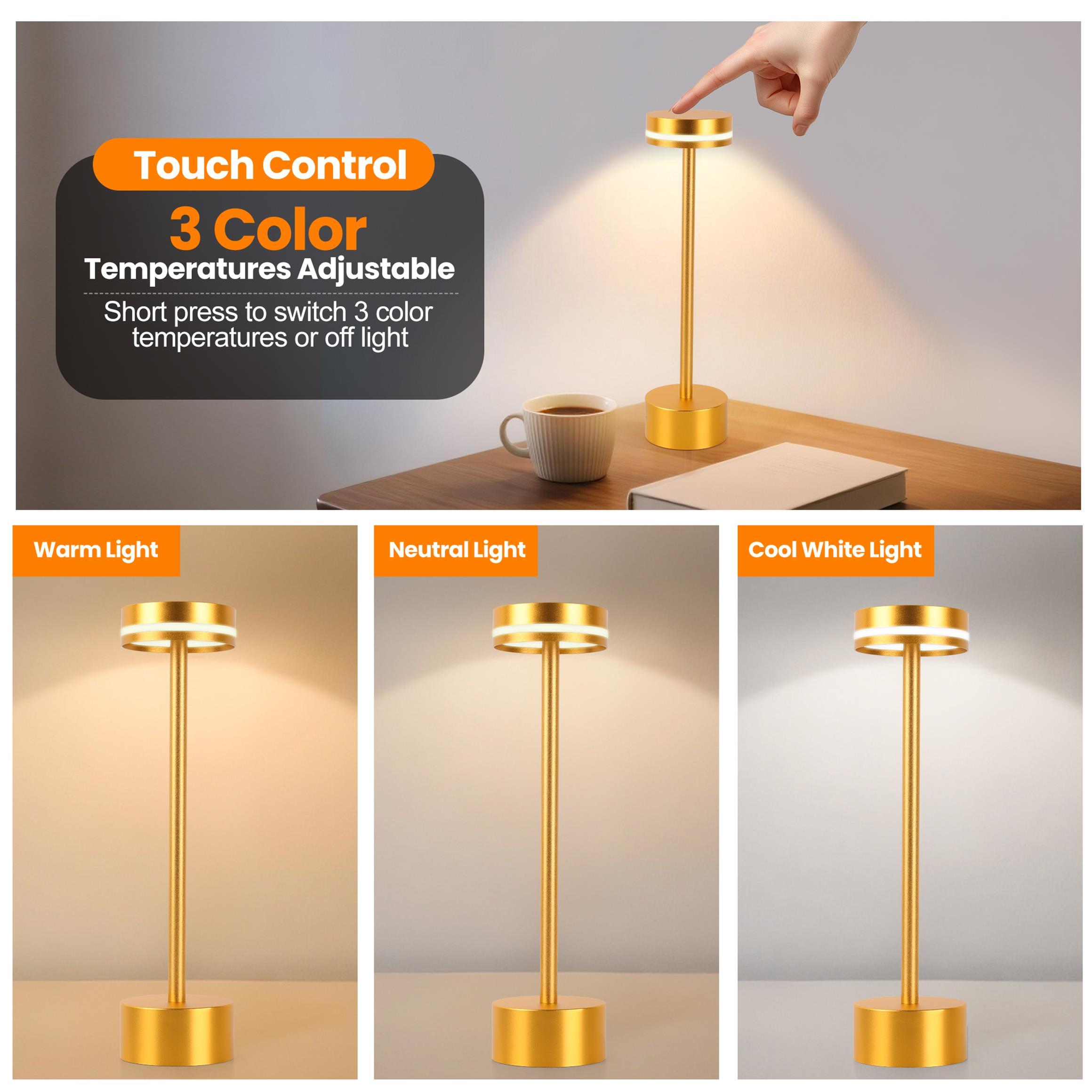 2-Pack Rechargeable LED Table Lamps – 5000mAh - Image 6