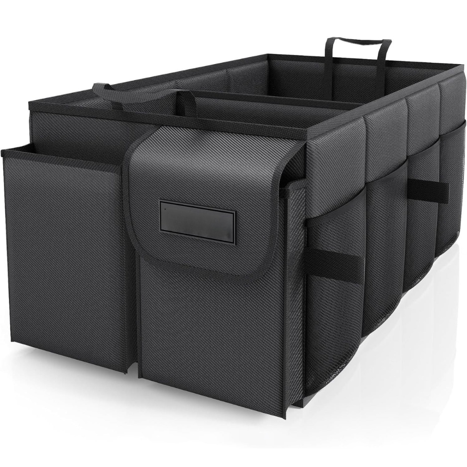 Large Trunk Organizer - Foldable Car Storage Box for SUV