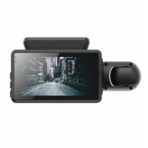 Dual Lens Dash Cam 1080P - Front & Inside with G-Sensor